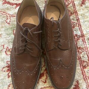 J.CREW leather Brown Men's Brogue Shoes